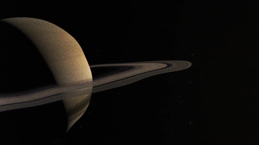 The view is of outer space and you can see a planet outdoors