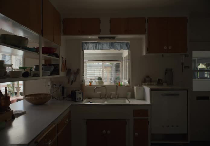 Interior view of kitchen