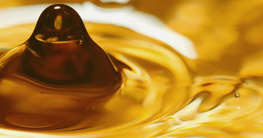 The view is if of yellow liquid