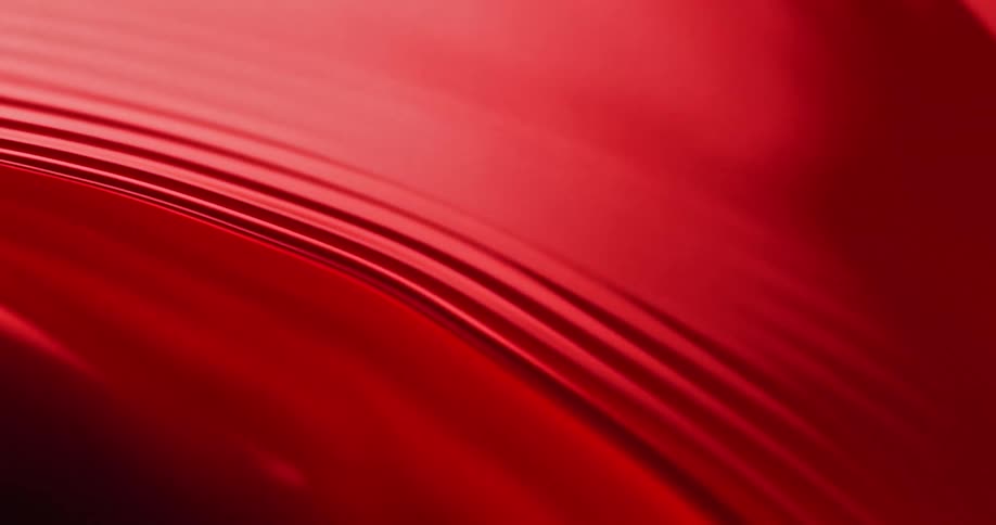 The red color moves by