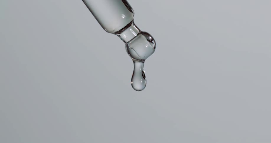 Close up of oil dropper