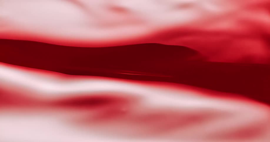 The screensaver is of moving red liquid