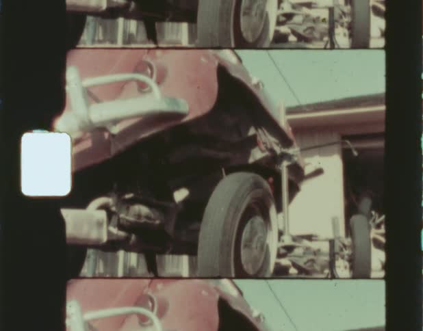 A vintage red car showcasing its weathered charm and telling stories of bygone eras