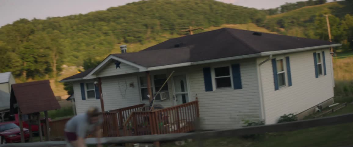 House on the side of a country road