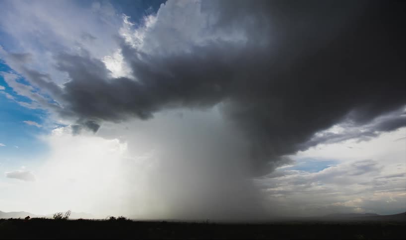 Storm clouds forming in the sky