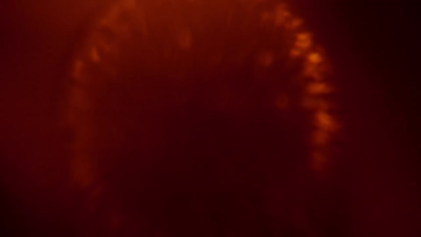 Spikes form on the surface of a viscous substance