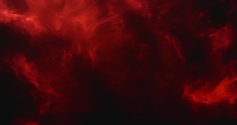 An abstract special effect design with red and black shadows moving around slowly