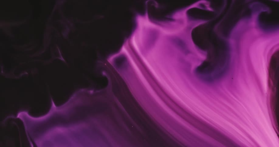 Close up view of a liquid pattern mixing together
