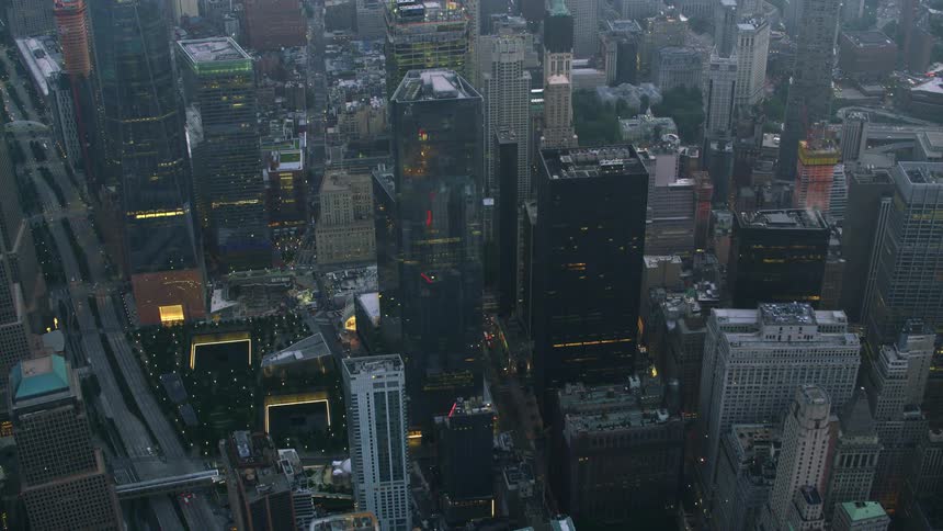 Buildings and skyscrapers in a metropolis during the day