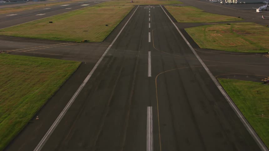 Tarmacs are numbered at an airport