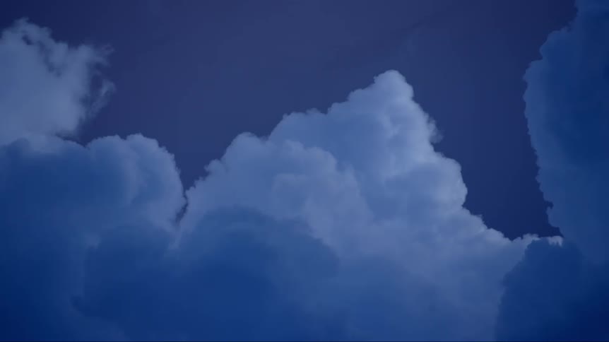 Close up view of clouds are displayed