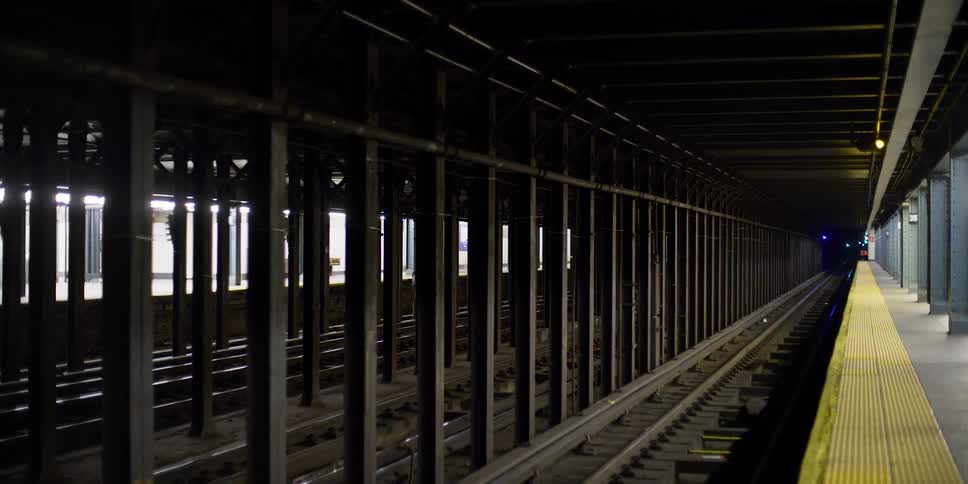 New york city subway station