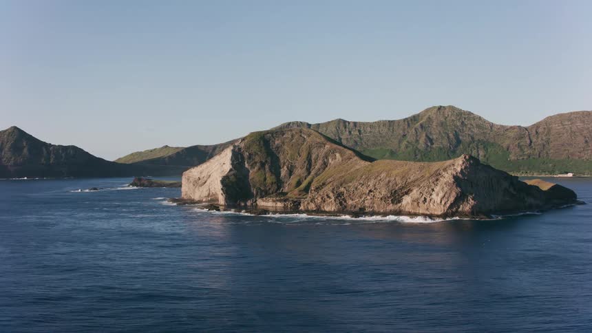 The islands are covered with mountains