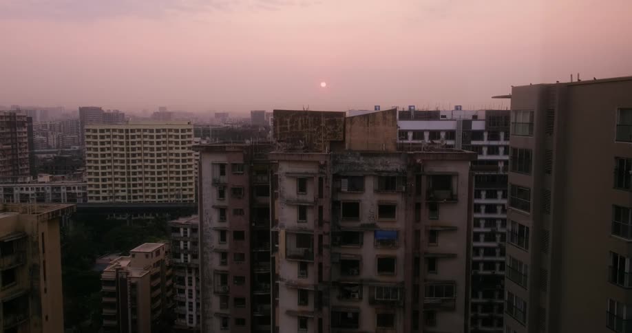 The view is of the downtown area and you can see the buildings