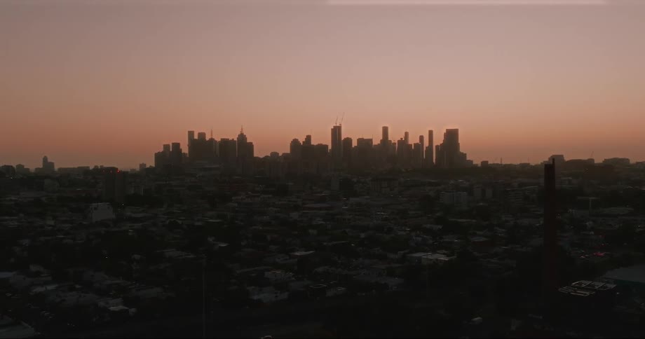 The view is of the downtown area in the middle of the day time