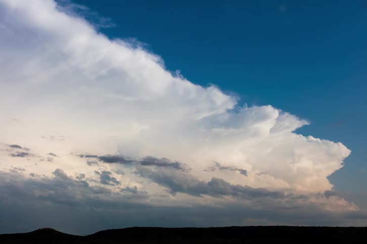 Time lapse of clouds moving in the sky