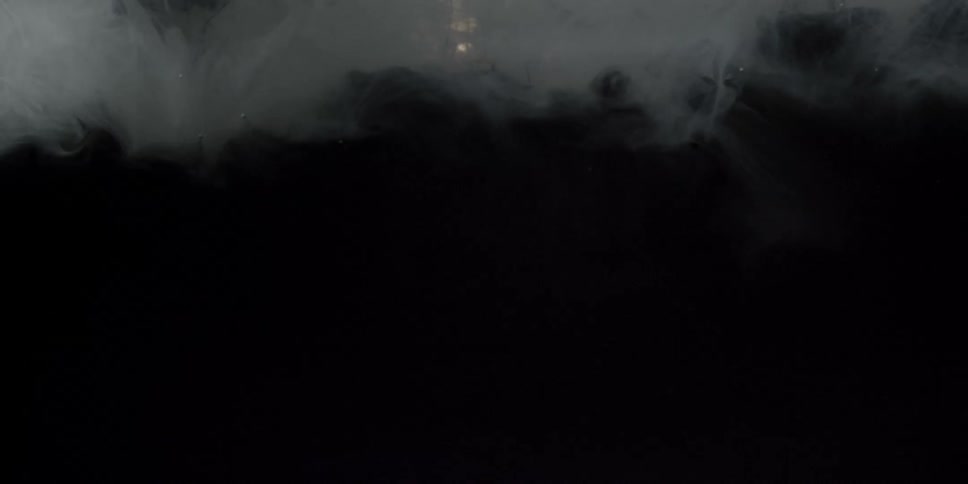 Smoke floats and swirls in the air