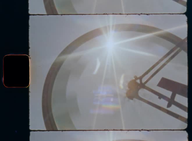 The bicycle wheel is spinning