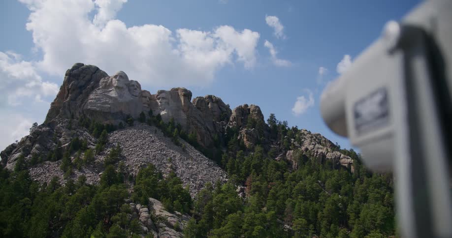 Exterior view of mount rushmore national memorial