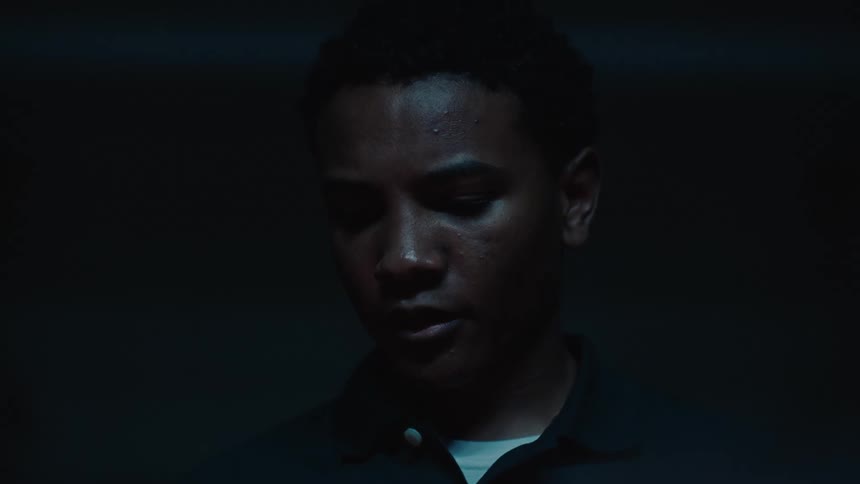 Close up view of a person sitting down