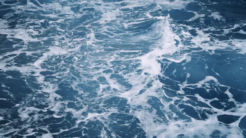Close up view of ocean waves during the day time