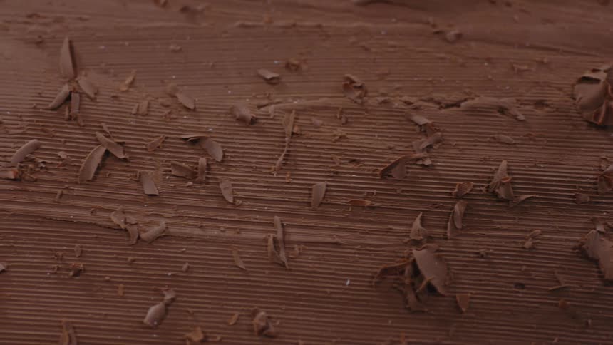 Shavings on clay surface