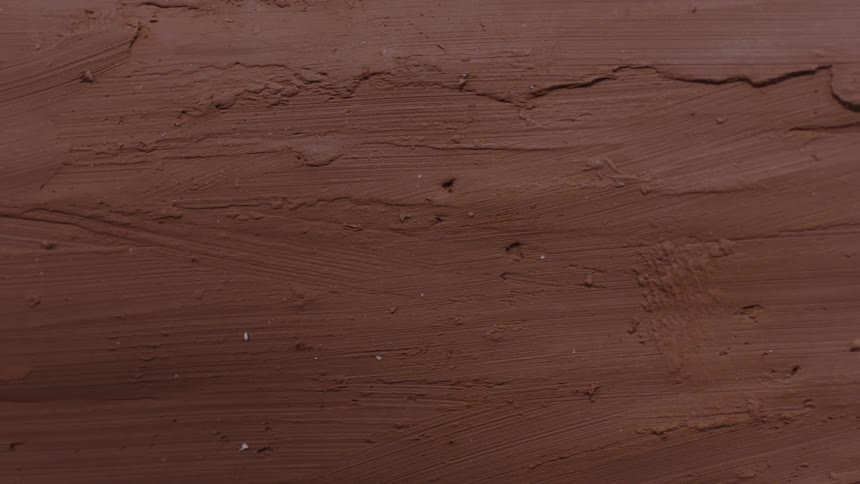 Close up of clay texture