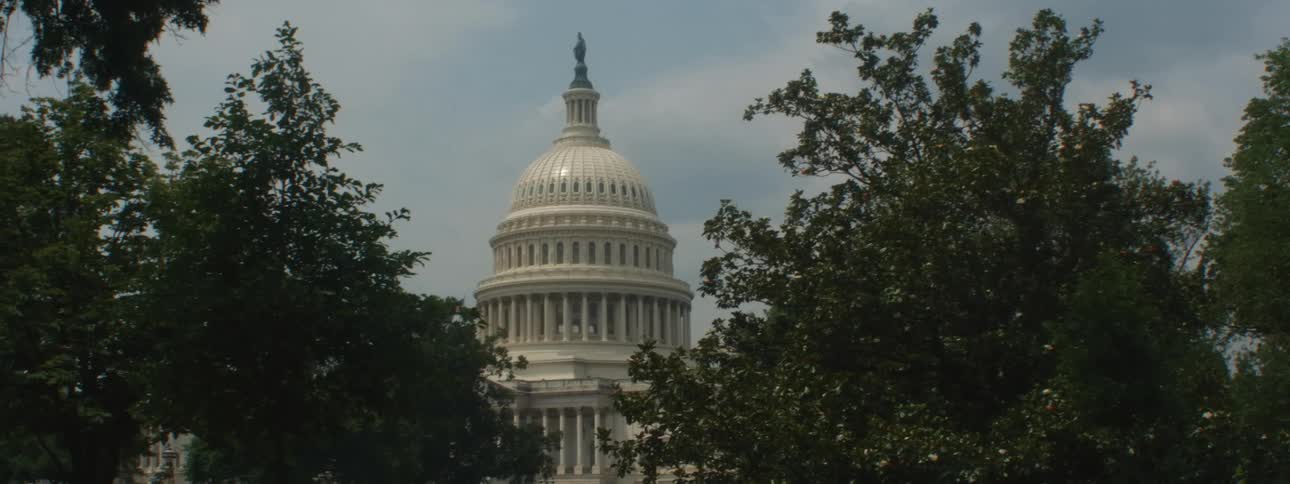 The dome of the us capitol building is lined with numerous columns