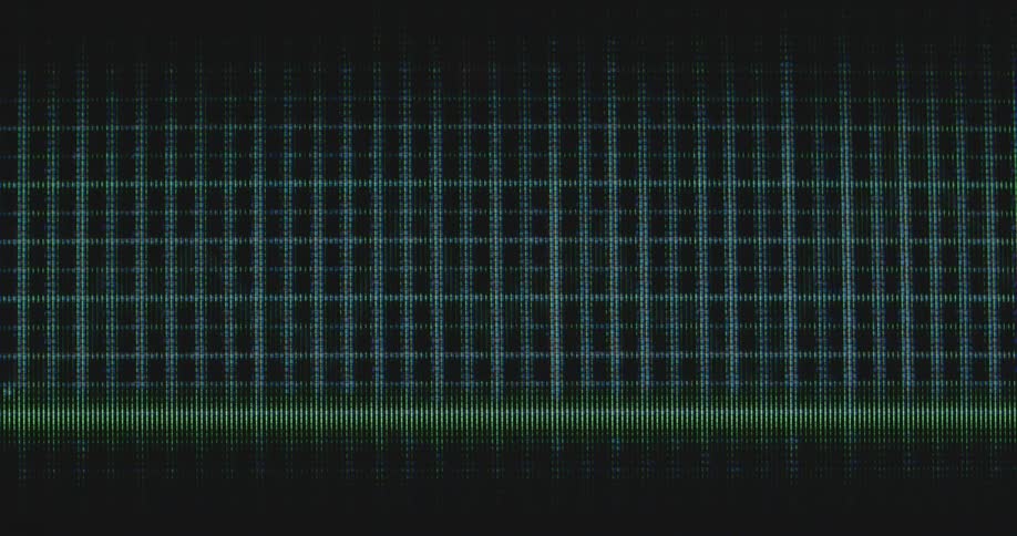 Close up of digitized trend line graph moves up and down on the smartphone screen or computer monitor as symbol for volatility of the finance industry business and share market that requires good investment strategies to successfully earn money