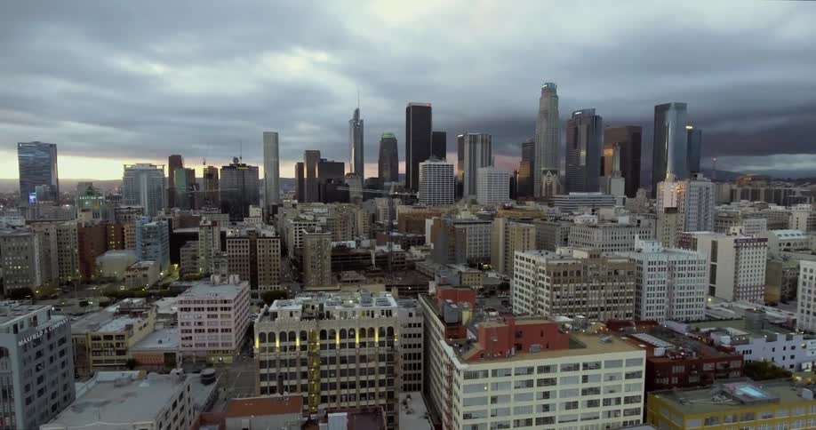 Downtown Los Angeles aerial