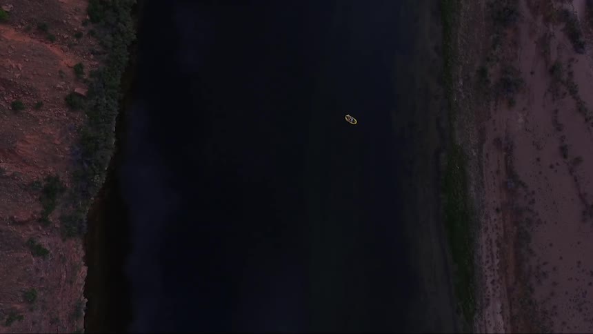 Small boat in body of water