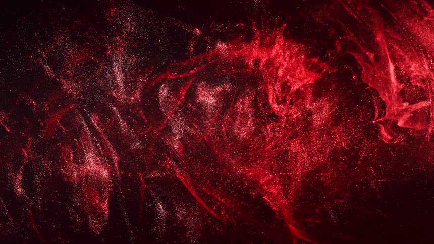 Special effects on a shiny red and abstract texture