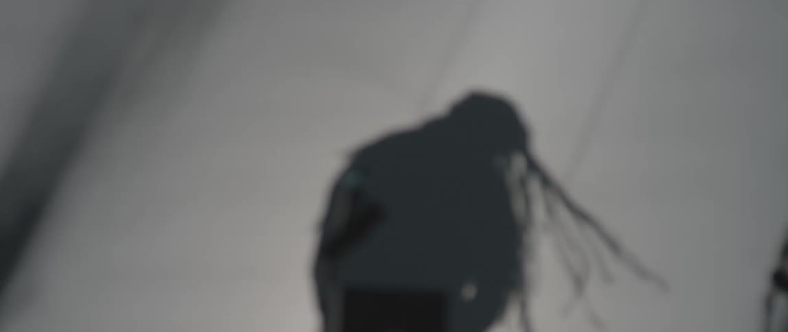 Man In Abstract Studio