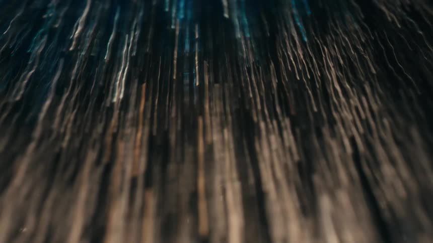 Blurry lights in motion