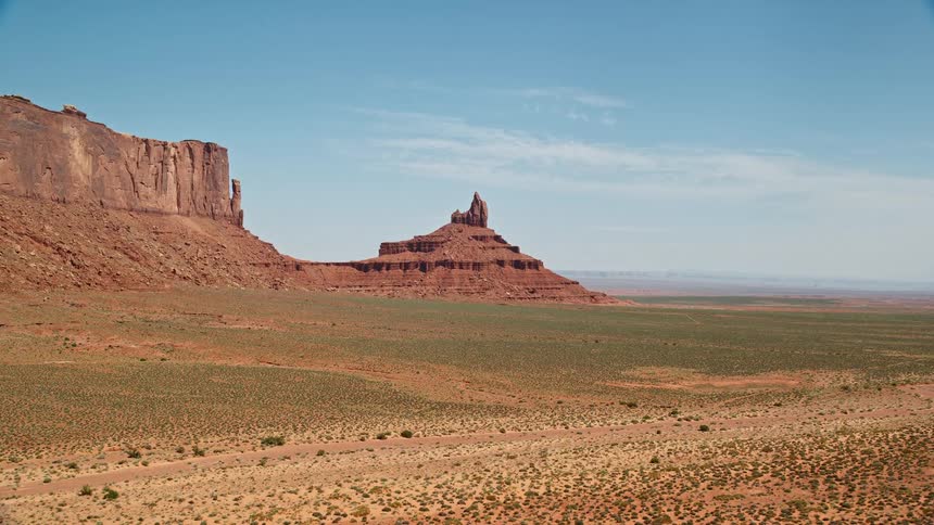 Landscape of plateau on a sunny day