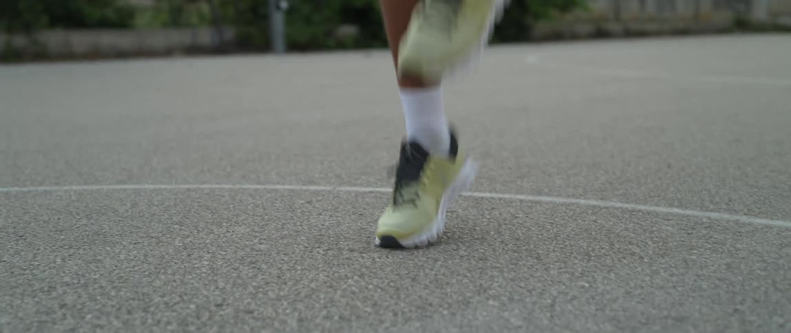 A person is jumping rope