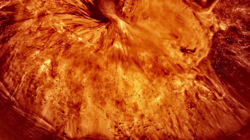 A golden abstract matter