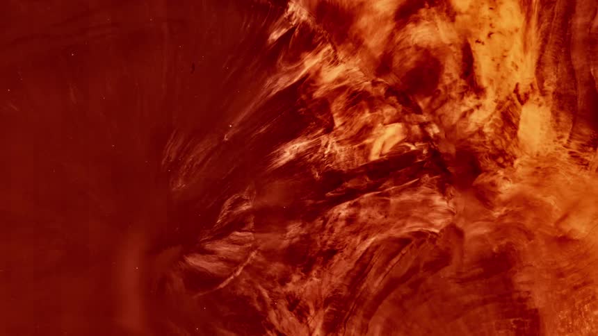 An abstract of a moving gold dust