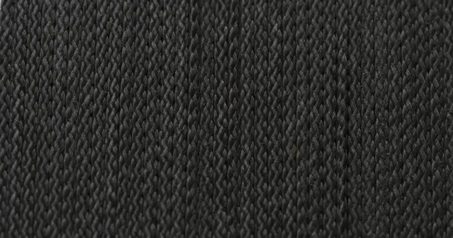 Closeup of the gray fabric mesh of a garment
