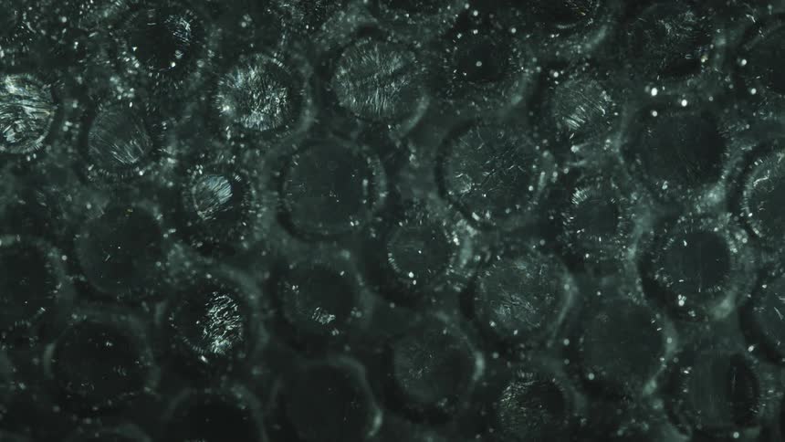 The pattern has many holes