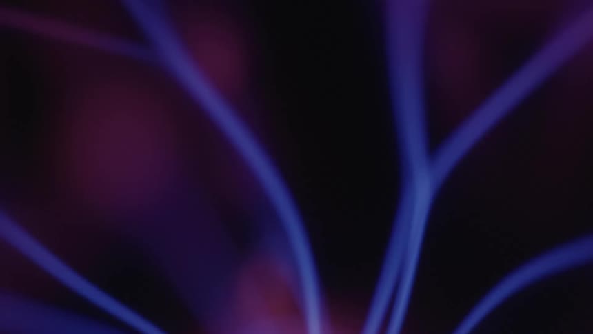 Purple ray lights at night