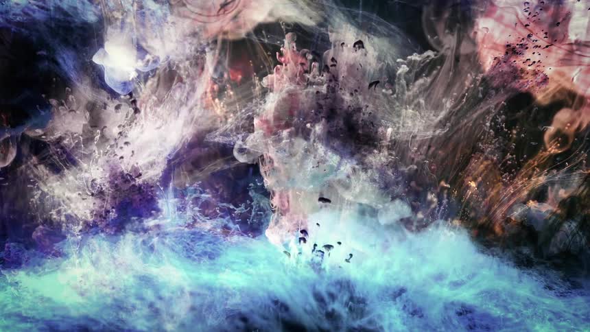 Colorful matter from a Supernova explosion in the universe