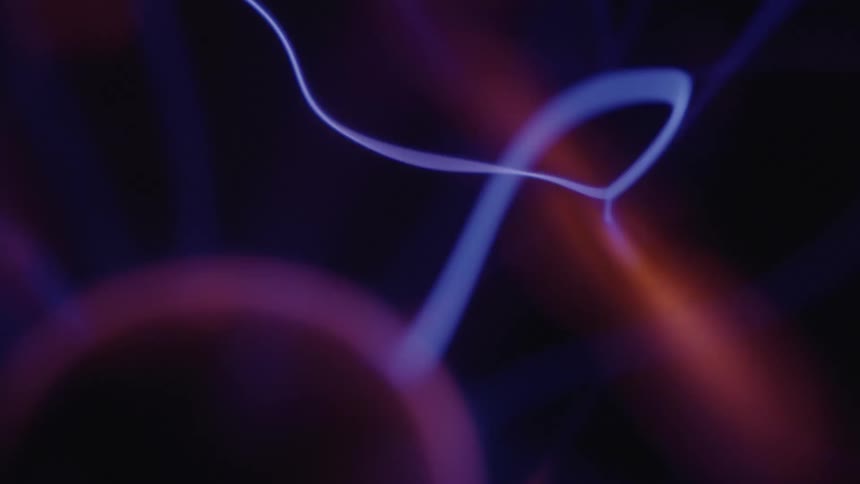 Abstract pink purple and red light shapes