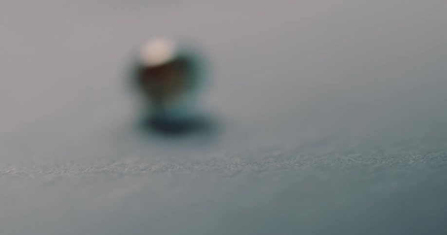 Small shapes bouncing on the flat surface