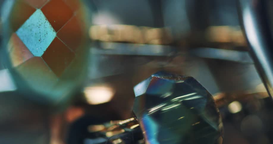 A machine is being used for jewelry making
