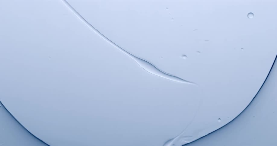 The water spreads around