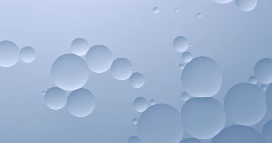 The bubbles are moving and colliding with each other and some times they combine to form a large bubble