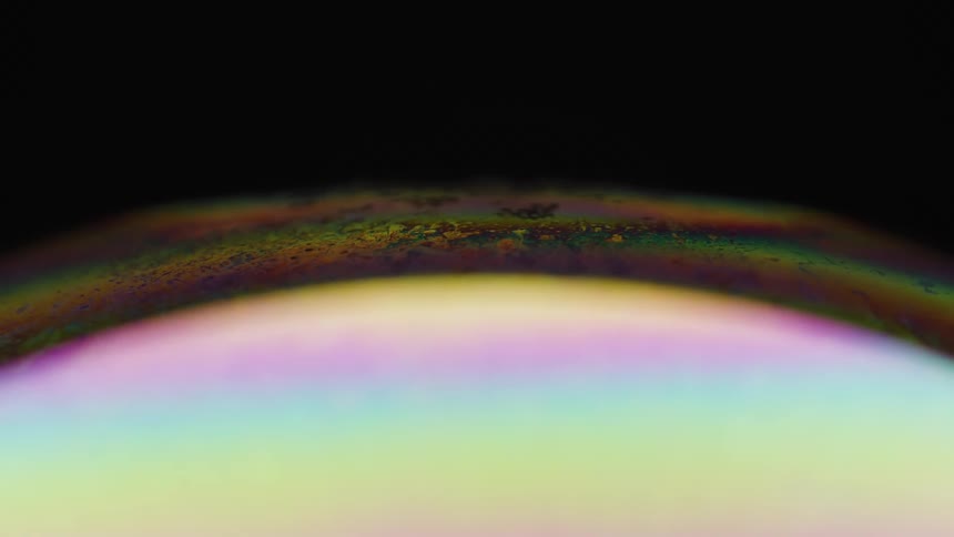 The rainbow orb gives off an aura