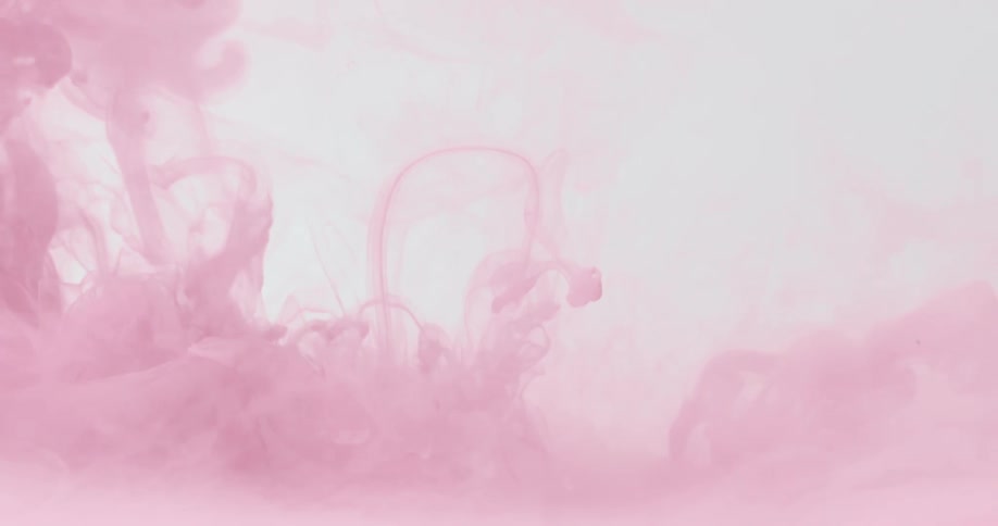 The pink smoke moves around