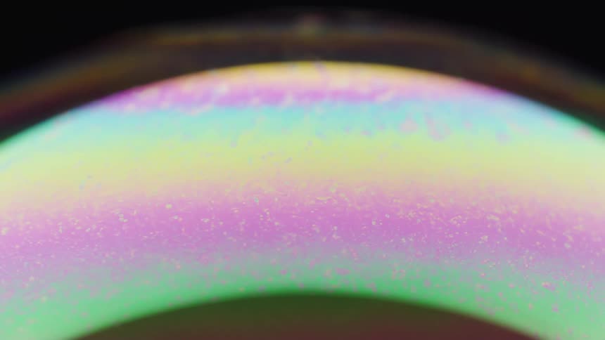 Abstract pink yellow and blue particle color bars